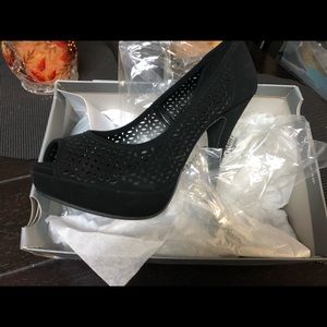 APT 9 Black High Heel shoes